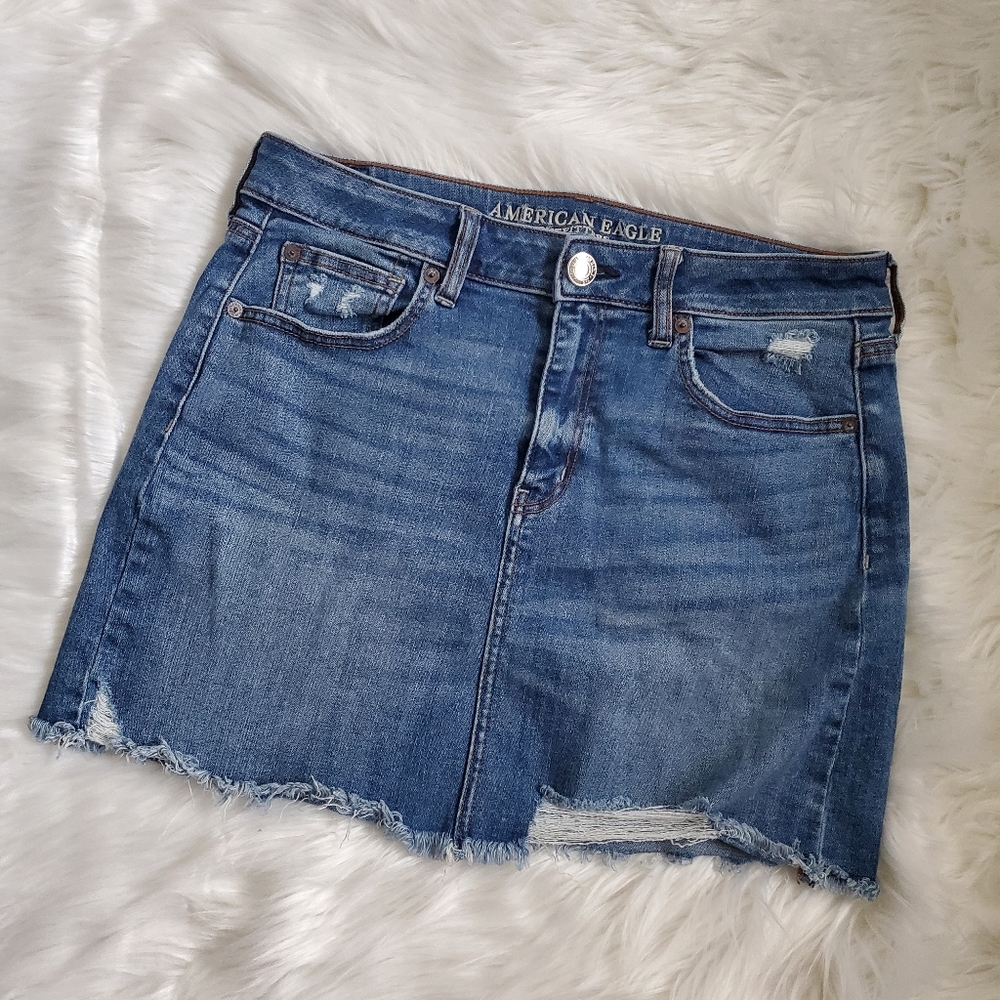 American Eagle jean skirt size 10